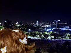 18+ slut's hairy pussy creampied sticky by big black cock closeup