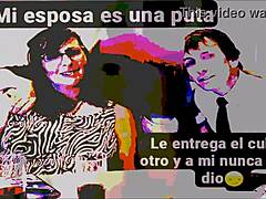 Why does married Angie beg for anal pain outside her home?