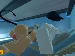 snatched a lusty sauna babe for private massage fun lustblox