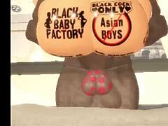 feels so good pounding this snow bunny's perfect ass deep in roblox condo