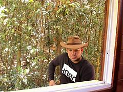 stepdad pounds stepdaughter's juicy ass while wife's away