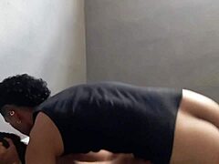 Curvy latina big tits sub shakes ass dirty spanked till she squirts hard