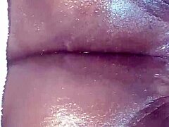 you seeing this ebony slut's double anal squirt explosion?