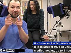 whoa, freshman yasmine woods gets hitachi-forced orgasm from tampa doctor 😩💦🔥