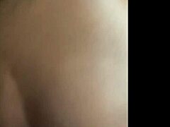 black amateur couple bends over sofa for intense doggystyle pussy pounding