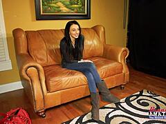 wanna see this skinny blonde's wet twat and ass get pounded deep? 😈