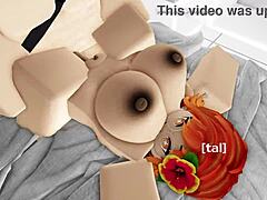 Cute Roblox Girl's Big Tits Pussy Gets Destroyed in Condo Cumshot Frenzy