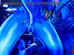 Seductive Spiderbabe Teases in Sexy Halloween Costume