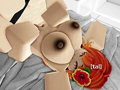 Cute Roblox Girl's Big Tits Pussy Gets Destroyed in Condo Cumshot Frenzy