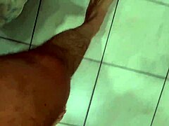 hey, risky cumshot with stepmom - she finds panties and blasts!