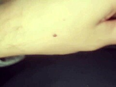 hey, risky cumshot with stepmom - she finds panties and blasts!