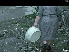 suzanna hamilton bares big tits in 1984 blue film retro scene