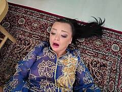 Arab Milf Slut Fucks BBC Monster Cock