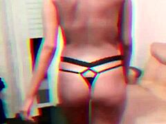 Latina Teen Bent Over Monster Cock Doggystyle