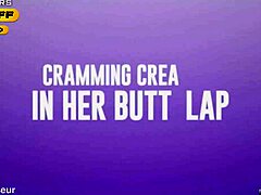 cramming thick creampie into dan dangler's tight butt