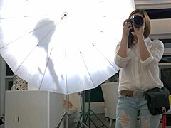 Lesbian Models Finger Shaved Pussy to Shaking Orgasm