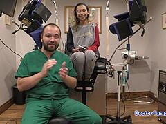 kalani luana licks balls in latex bdsm backstage