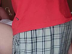 stepmom teases for creampie in shaved pussy