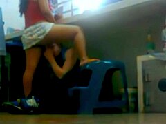 boss's son shoves dick in while i work swallowing cum!