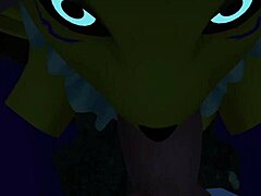 Renamon takes hard outdoor public railing