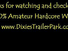Dixie’s Trailer Park Swingers Orgy Pierced Nipples Stockings Roleplay