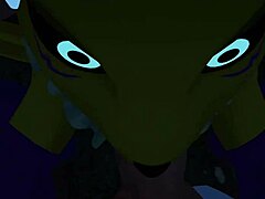 Renamon takes hard outdoor public railing