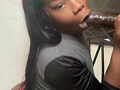 Pro Sucker Swallows Monster Black Cock Pov Cum In Minutes Sloppy Oral