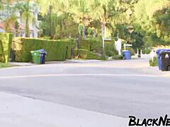 Fuck this horny stepdaughter's juicy ebony ass with bbc!