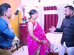 husband invites friend over innocent wife turns threesome dirty talk domination full vid