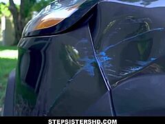 tiny latina step sis kitty carrera sucks johnny tattoos dick after car crash pov