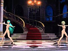 Hatsune Miku Gumi Nude Mod Reveals Big Tits Ass Pussy