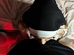 naughty nun sunako kirishiki rides demon cock on halloween pov