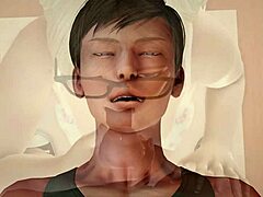 bondage lactating asian milf slaves ride huge cocks in public