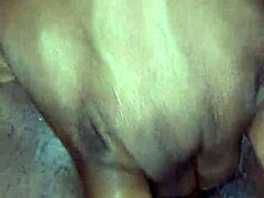 sweet young ebony's wet pussy tempts with creamy allure