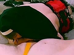 granny nun mary carmen deepthroats cougar cock like sinful pro