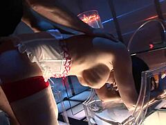 i couldn't resist her hypnotic fetish costume wet pussy quickie