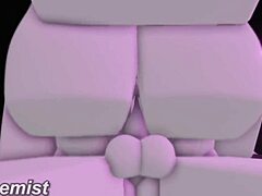 fucking this goth whore's big tits at new condo