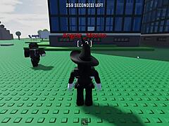 Witch Futanari Slams Girl Hard in Roblox Hentai