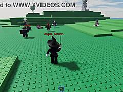 Witch Futanari Slams Girl Hard in Roblox Hentai