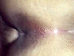 bareback latina ass creampie pounding