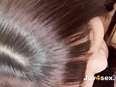 Japanese nympho unleashes intense uncensored blowjob in jav