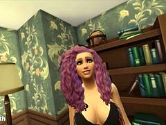 interracial cuckold wife sweats through gym workout