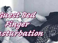 chubby brunette dakota marr fingers hairy pussy to loud orgasm homemade