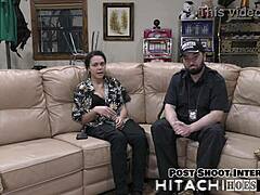 freshman mara luv humiliated with hitachi vibrator to mandatory orgasm pov backstage