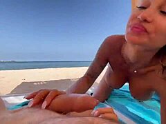 Tall Tattooed Redhead Milf's Massive Tits BOUNCED Rough