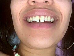 tiny 18yo mixed slut fingers hairy pussy for daddy 😈💦 you watchin??