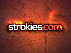 Myra Moans Loudly While Stroking Cock To Facial Cumshot Pov