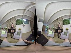 Lily Lane & Anna Kelly warm house with FFM milf mommy lingerie hardcore