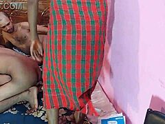 hot girls caught fucked hard by two big dicks 😈 foursome gangbang!