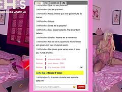 hot blonde teases her curves live on webcam 😘 loira gostosa vibes